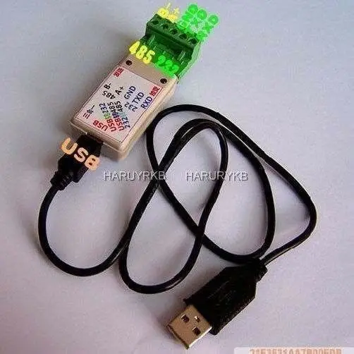 3в1 USB 232 485 К RS485/USB К RS232 /232 К 485 конвертер адаптер ch340 со светодиодным индикатором для WIN7, XP, Linux PLC