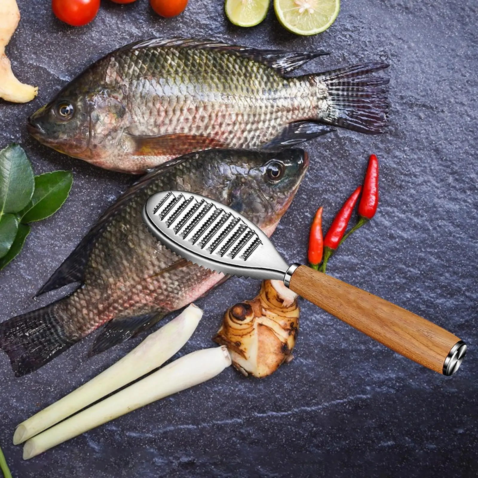 Средство для удаления рыбьей чешуи, Овощечистка, скребок для удаления чешуи для кухонных принадлежностей ресторана