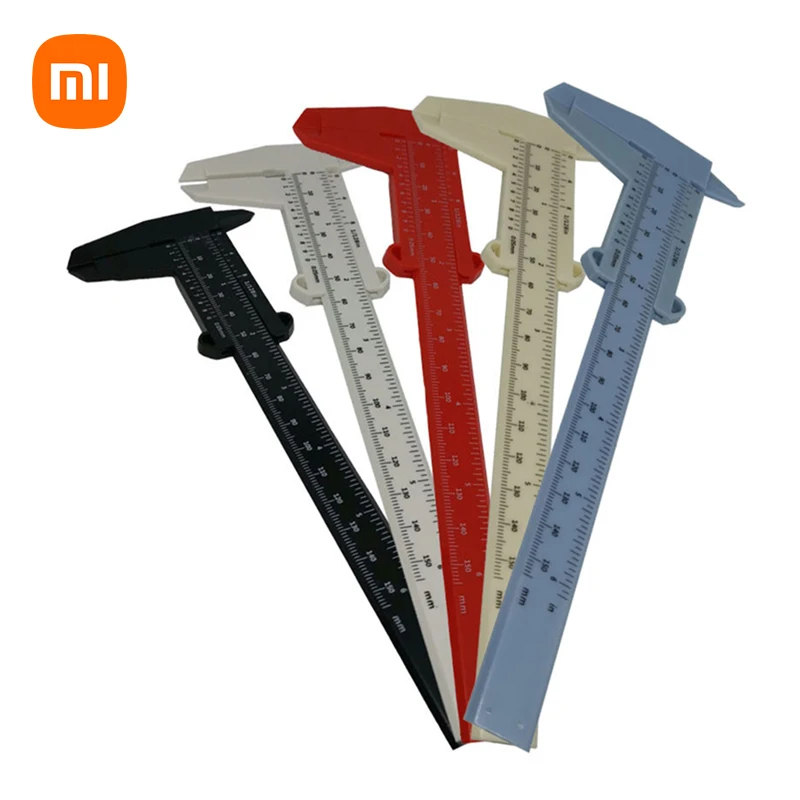 Инструмент Xiaomi DIY для деревообработки, металлообработки, изготовления моделей сантехники, Пластиковый штангенциркуль для измерения глубины отверстия и диаметра