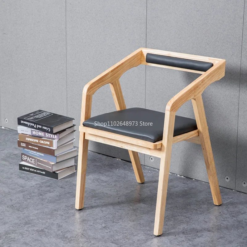 Креативный эргономичный деревянный стул для скандинавской гостиной, акцентирующий дизайн макияжа, Стулья для столовой, Современная кухонная мебель Mueblesa для взрослых