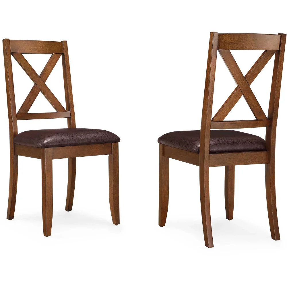  Обеденный стул Maddox Crossing, комплект из 2 предметов, коричневый