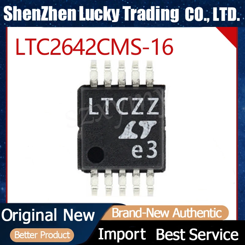 1 шт./ЛОТ Новый Оригинальный LTC2642CMS-16 LTCZZ Оригинальная Упаковка чипа MSOP10 В наличии