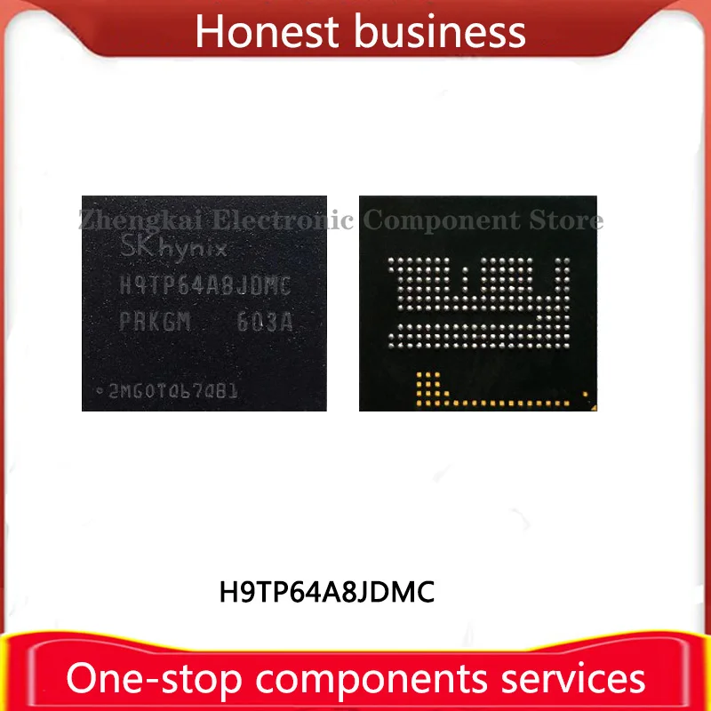 H9TP64A8JDMC 100% рабочий 100% качественный EMCP BGA 8 + 1 чип память жесткого диска мобильного телефона Компьютерное хранилище H9TP64A8JDMCPR-KGM