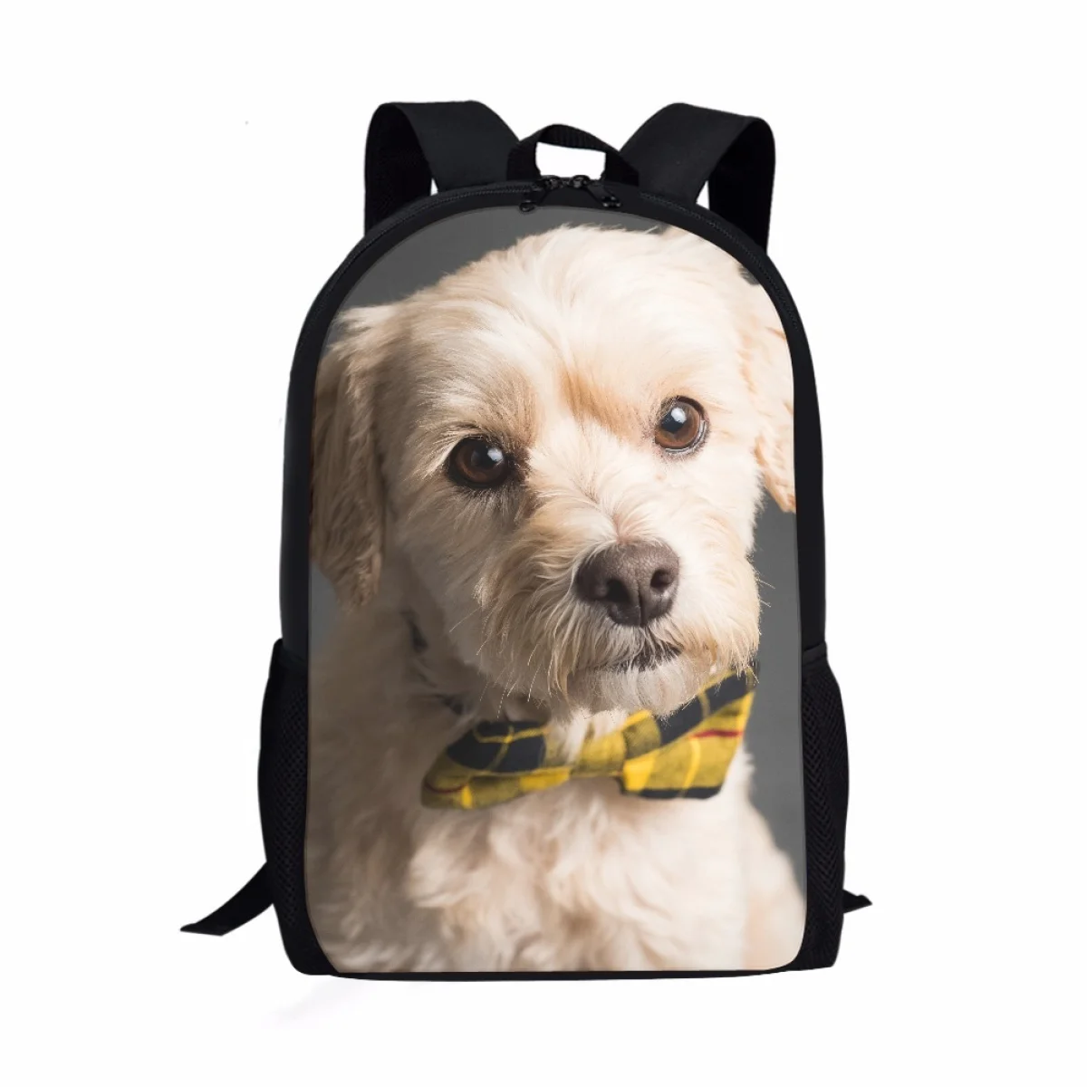 Школьные сумки с 3D принтом милой собачки для девочек и мальчиков в начальной упаковке Высококачественный Школьный рюкзак для подростков Классический рюкзак для ноутбука