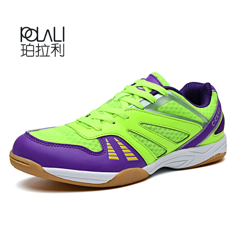POLALI 2023 Обувь для настольного тенниса Дышащая Для мужчин и женщин Спортивная обувь с противоскользящей амортизацией Спортивные кроссовки для помещений