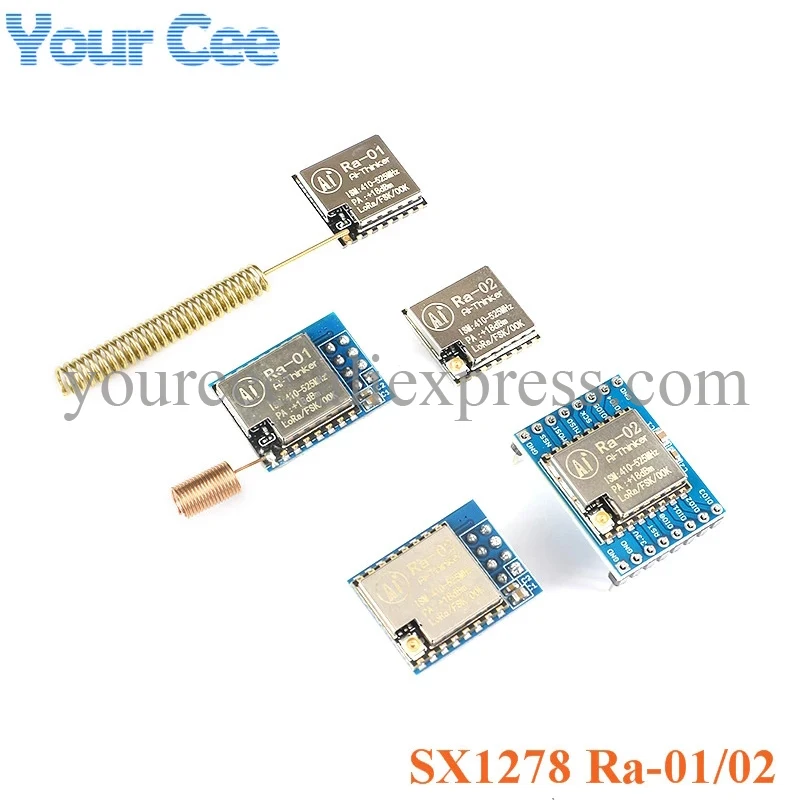 SX1278 Ra-02 Ra-01 LoRa Модуль Беспроводной Передачи Wi-Fi с Расширенным Спектром 433 МГц/SPI Переводчик/Ra-01 Ra-02 для Умного Дома