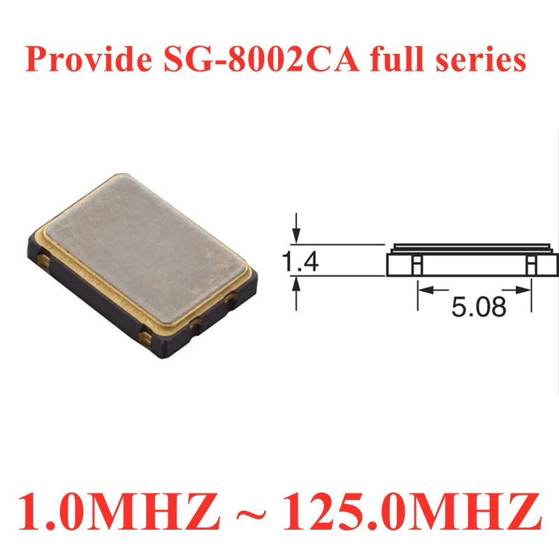 (10ШТ) SG-8018CA 22.500000МГц TJHPAX1G0055710166 XTAL OSC XO CMOS 4-SMD Оригинальный в наличии активный кварцевый генератор