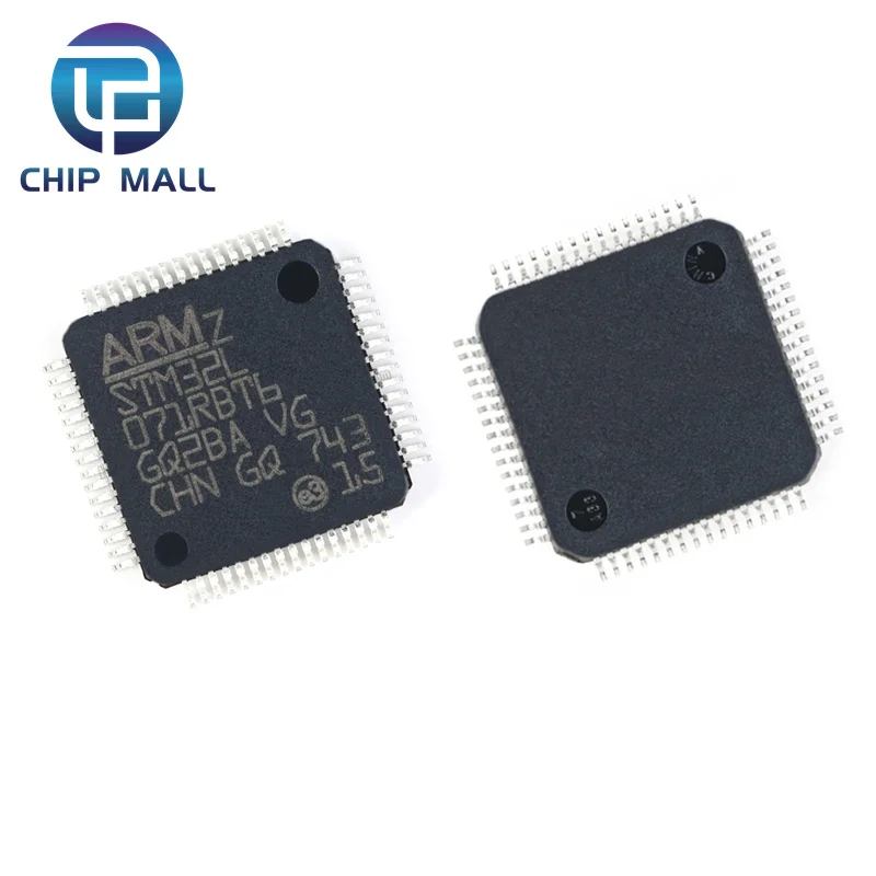 STM32L071RBT6 LQFP-64 ARM Cortex-M0 + 32-битный Микросхема Микроконтроллера IC Новое Оригинальное Пятно