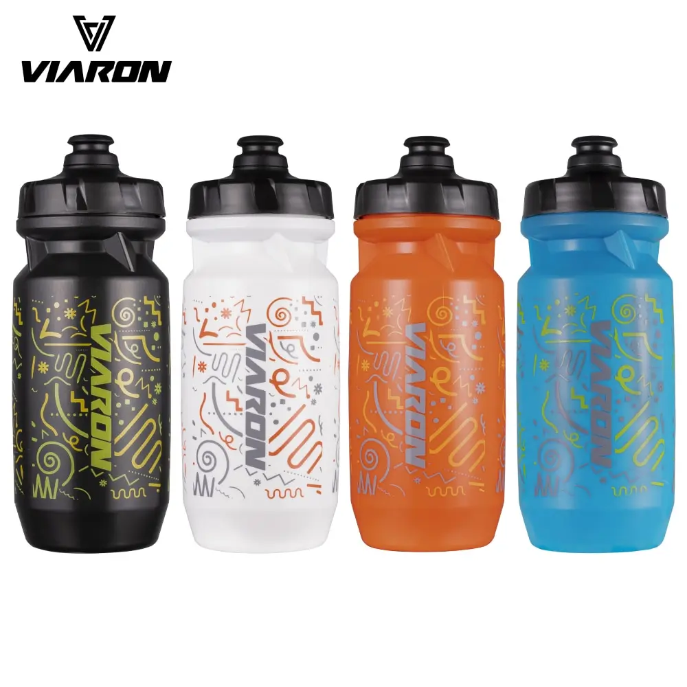 VIARON 550 МЛ, Велосипедная бутылка для воды, Дорожный спорт, Фитнес, Бег, езда, Чайник, Герметичная Клетка для велосипедной бутылки для питья
