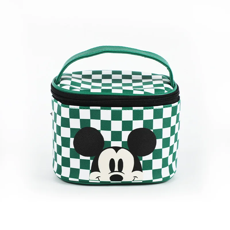 Новая сумка Disney с Микки Маусом для девочек, косметичка-ведро, водонепроницаемая сумка для стирки мультяшной косметики большой емкости