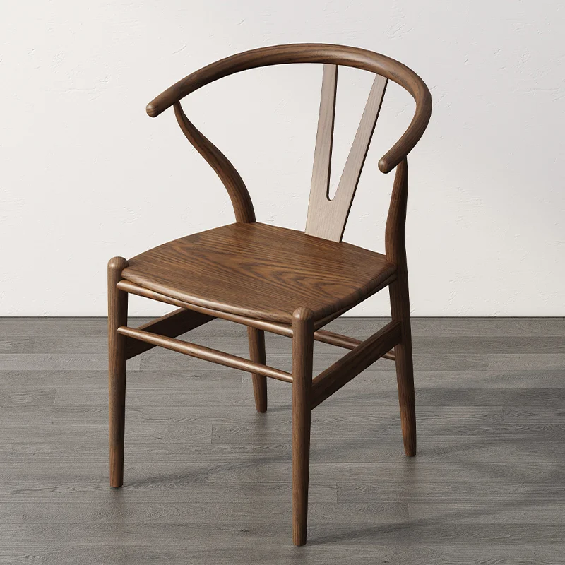 Эргономичные деревянные обеденные стулья Точная копия дизайнерского кресла Обеденные стулья Современная винтажная мебель для дома Sillas Comedor WRXXP
