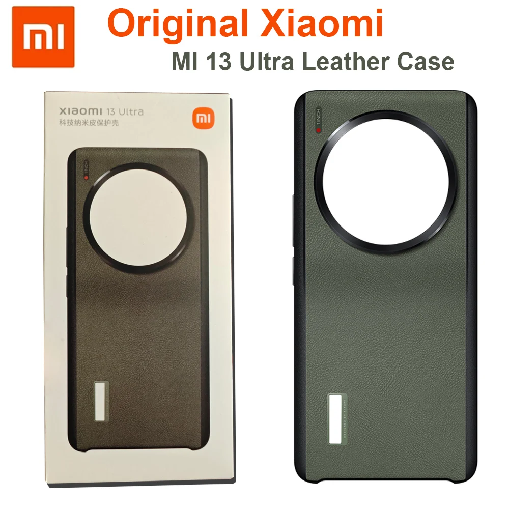 Оригинальный Xiaomi 13 Ultra Case MI 13 Ультра Роскошный чехол из искусственной кожи для Xiaomi Mi 13 Ultra Cases Противоударный бампер