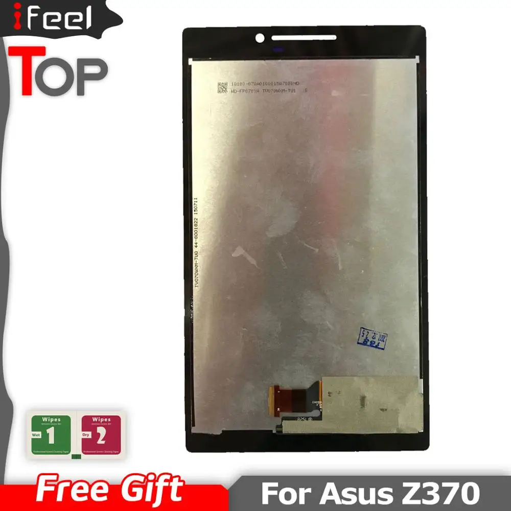 7,0-дюймовый Дисплей Для Asus ZenPad 7,0 Z370 Z370KL ЖК-Дисплей С Сенсорным Экраном и Цифровым Преобразователем В сборе черный /белый ЖК-Дисплей