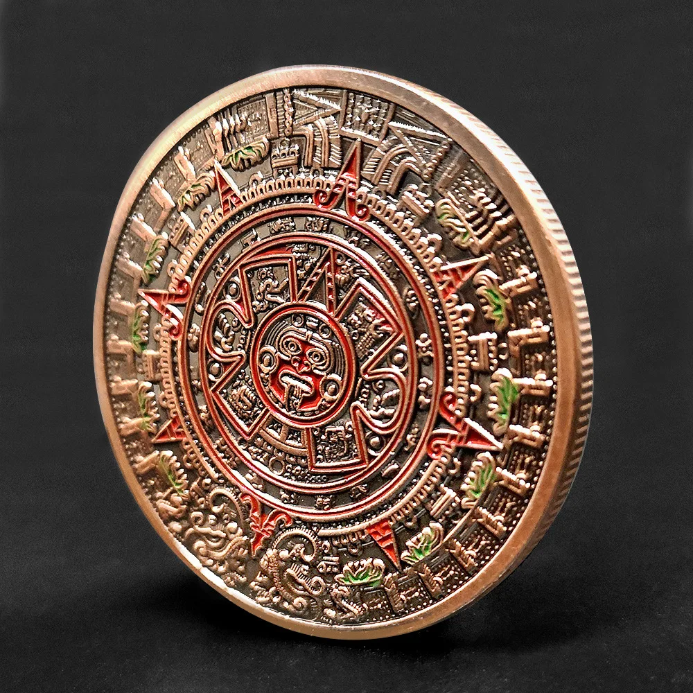 Монеты из новой коллекции 2023 года, значок с тотемом дракона, памятная монета