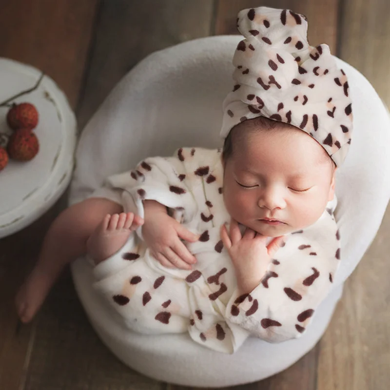 Утолщенная пижама для фотосъемки новорожденных, реквизит для фотосъемки, комплекты халатов, Мягкий, приятный для кожи, удобный халат для младенцев
