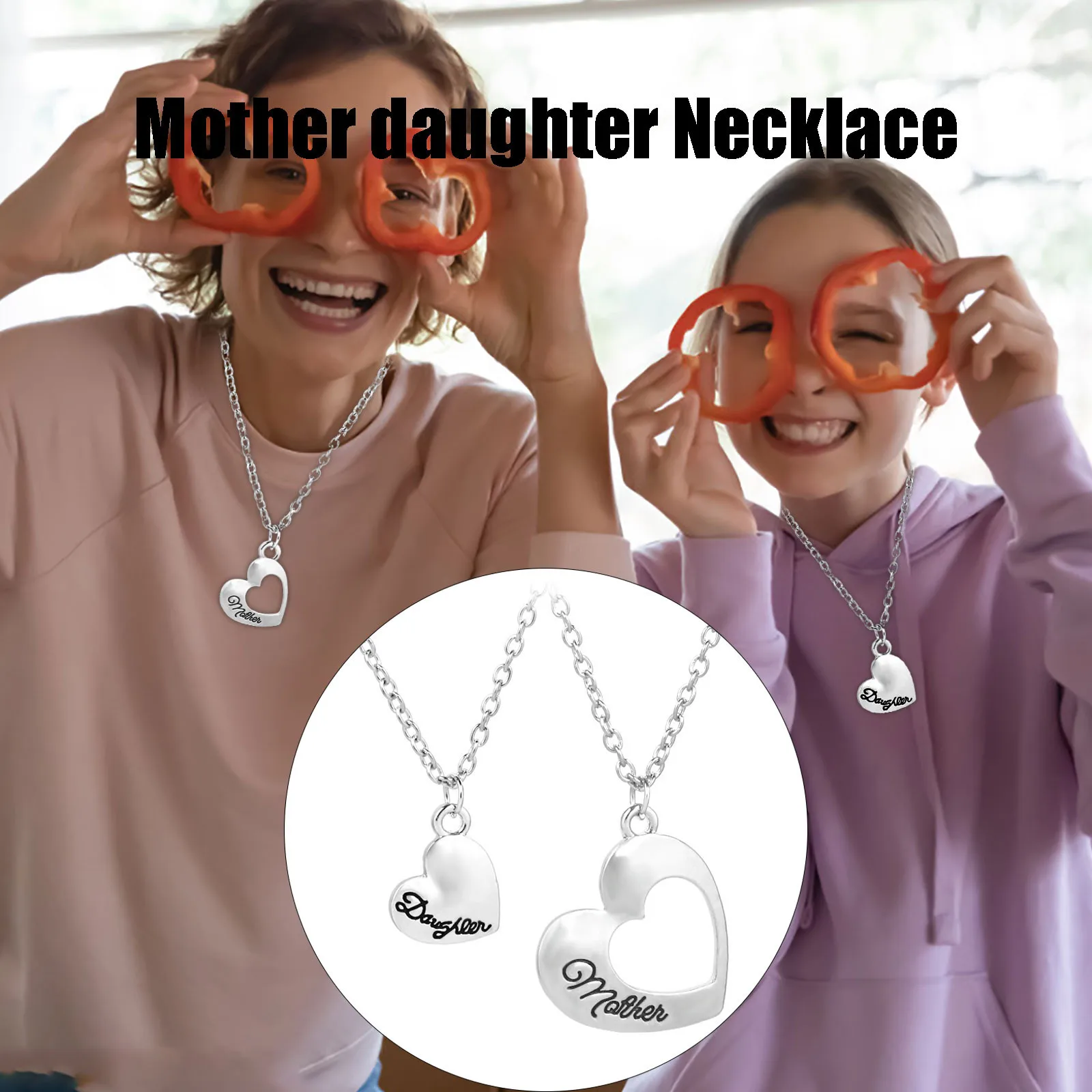 Ожерелье на Женский день, подвеска для мамы, подарок для мамы, ожерелья с любовью для мамы, подвески