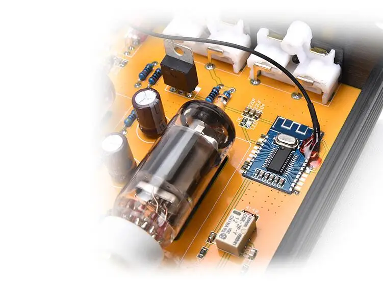 2021 Новейший ламповый предусилитель VOL-65 Audio HiFi Bluetooth Prelifieramp 6J5 с регулировкой высоких и басовых частот