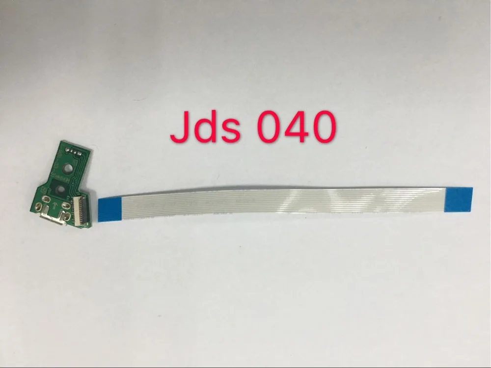 30 компл./лот для Ps4 Гибкий Кабель + USB Порт Для Зарядки Гнездо Зарядного устройства Плата JDS 040 для PS4 Контроллер JDS-040 JDS040 PCB