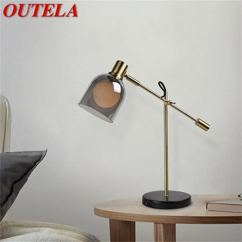 OUTELA Nordic Простая Настольная Лампа в стиле Постмодерн LED Настольное Освещение для Домашнего Кабинета Украшения Спальни