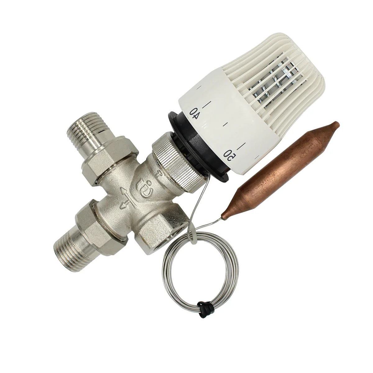 термостатический приводной клапан для привода радиатора головка клапанов системы подогрева пола 1/2 3/4 1 дюйм