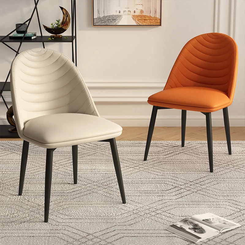 Обеденный стул с легкой бытовой спинкой, Обеденный стол в скандинавском стиле, журнальный стул для переговоров, мебель Muebles