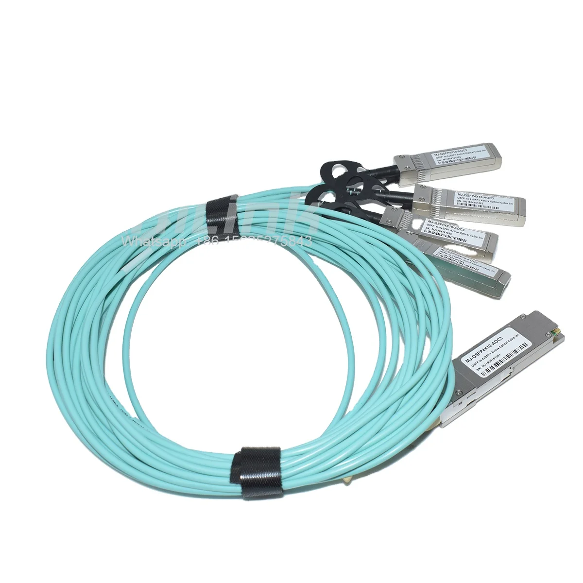 Волоконно-оптический кабель 40G QSFP + - QSFP + 3-метровый кабель AOC