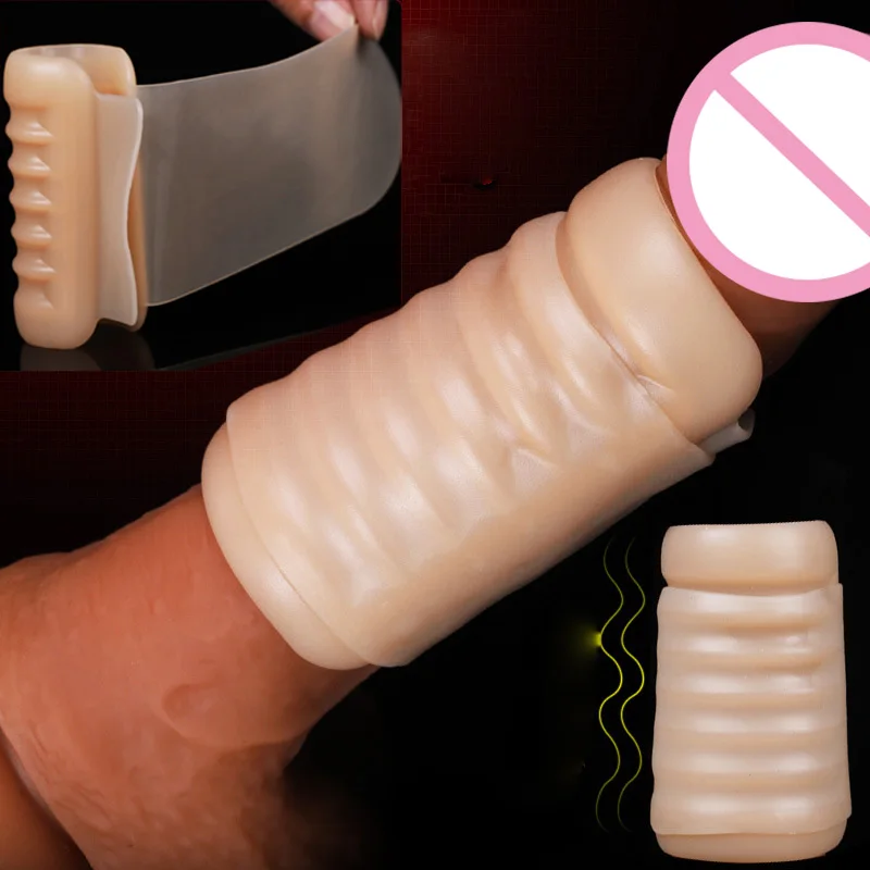 Жидкое силиконовое кольцо для члена, рукав для пениса, фиксатор крайней плоти, Жесткая фиксация пениса, задержка эякуляции, секс-игрушки для мужчин, кольца, секс-инструменты, секс-игры
