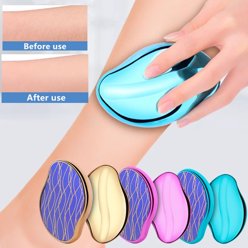 Новое обновление Crystal Bleam Удаление волос ластиком Безболезненный Безопасный Эпилятор Многоразовые Инструменты для красоты кожи Средство для удаления волос для тела подмышек