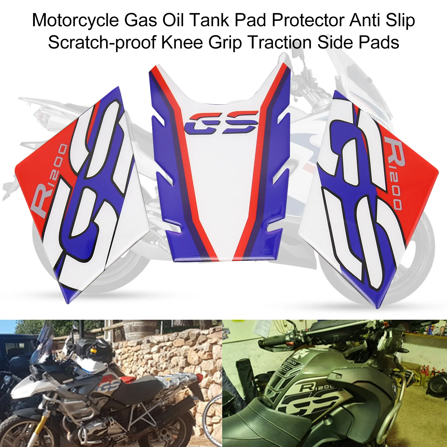 Наклейка на Мотоцикл ABS Газовый Топливный Бак Pad Protector Cover Наклейки для BMW R1200GS 2005-2012 Tankpad Protector