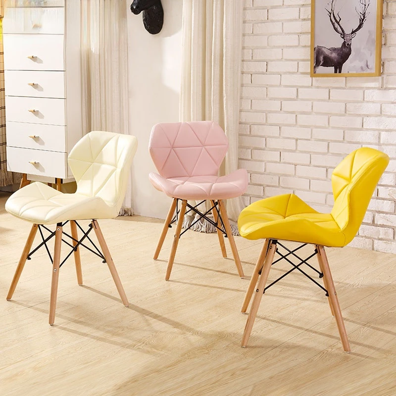 Обеденный стул в скандинавском стиле, современный простой письменный стул Со спинкой для домашнего общежития, кабинет для макияжа, Офисная мебель для спальни Sfor