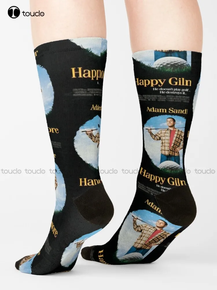Носки Happy Gilmore (1996), зимние носки для женщин, мультяшные удобные носки для девочек, спортивные уличные носки для скейтборда, подарочные носки на заказ