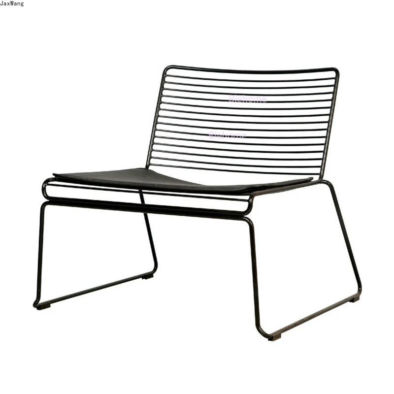 Скандинавский Кованый стул для гостиной и столовой Минималистичный дизайн Стул творческой личности Для маленькой квартиры Cadeira Home Furniture WK