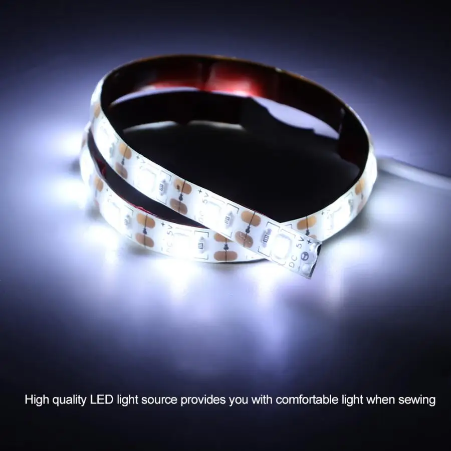 Световая Полоса Гибкая USB Швейная Машина 18LED Light Strip Light Kit Лампа Для Защиты Глаз для Верстака для Рукоделия