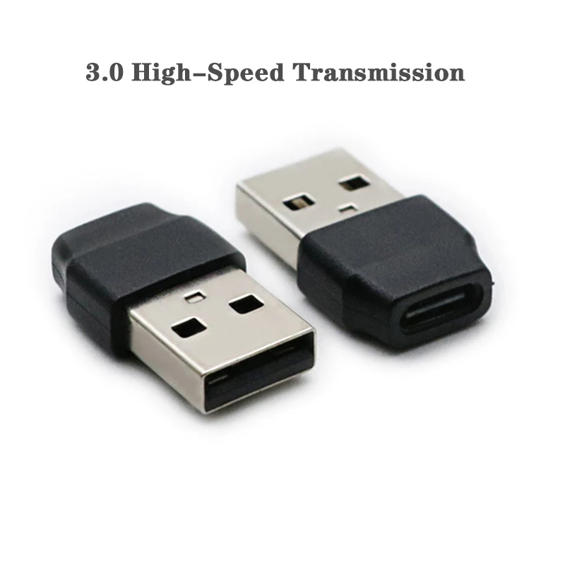 100 шт./лот Адаптер Micro USB 3.0 для мужчин и женщин Type-C, разъем для передачи данных, зарядное устройство USB Type-C, преобразователь интерфейса для мобильного телефона