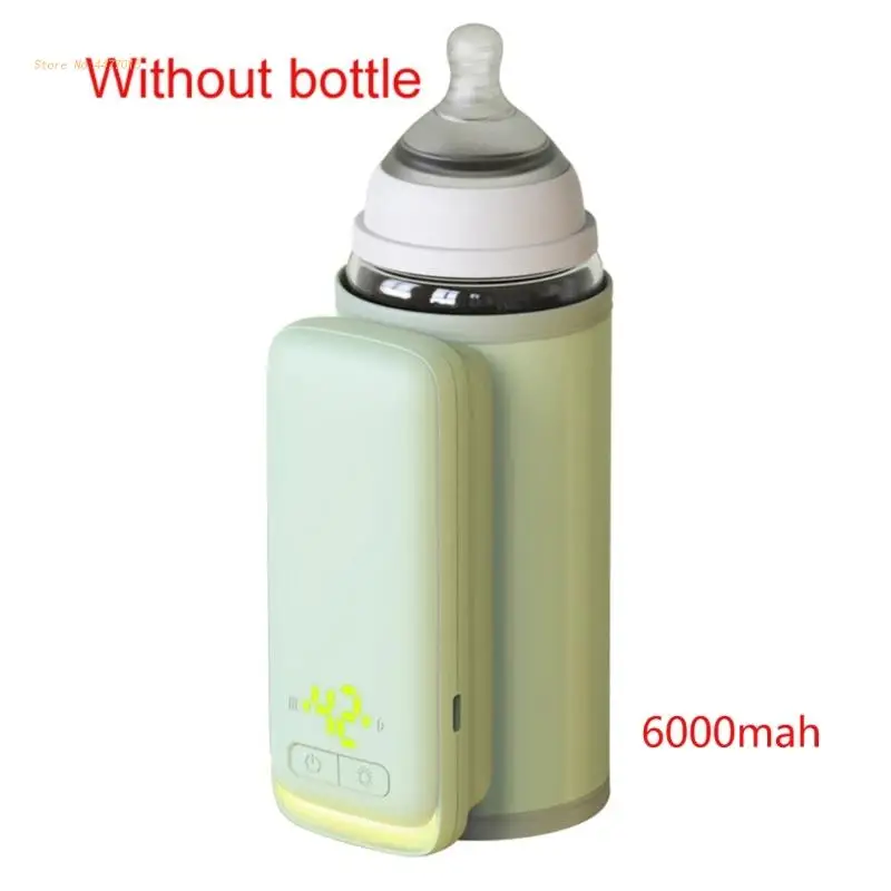 1 шт. USB перезаряжаемый подогреватель для детских бутылочек, подогреватель молока, бутылочка для кормления, изоляционная крышка, термостат, сумка для подогрева 18 Вт, прямая поставка