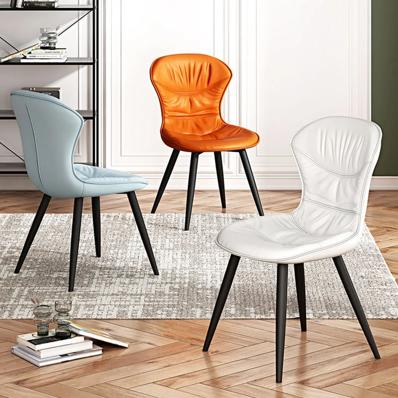 Мобильное дизайнерское кресло Nordic Office, Современные кожаные Эргономичные обеденные столы из фарфора, Роскошная уличная мебель Sillas Para Comedor