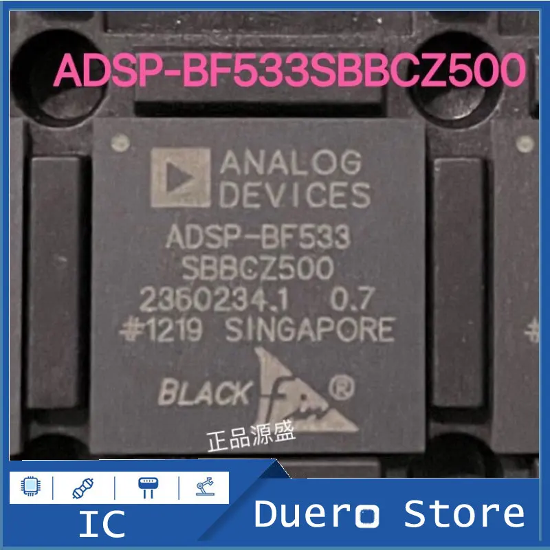 1 шт./лот 100% оригинал подлинный: процессор цифровых сигналов ADSP-BF533SBBCZ500 BGA и чип контроллера