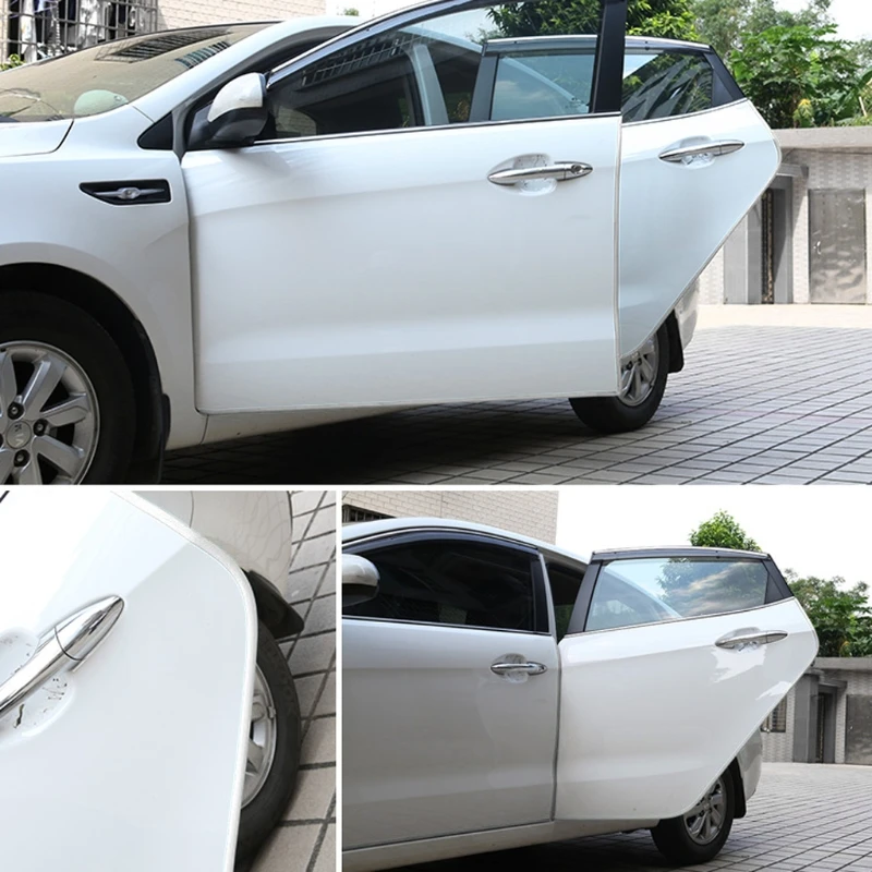 U90C Автомобильная Защита от царапин для Защитной Планки для Края Двери Автомобиля 500 см Противоударная ПВХ Рамка Декоративные Аксессуары Univer