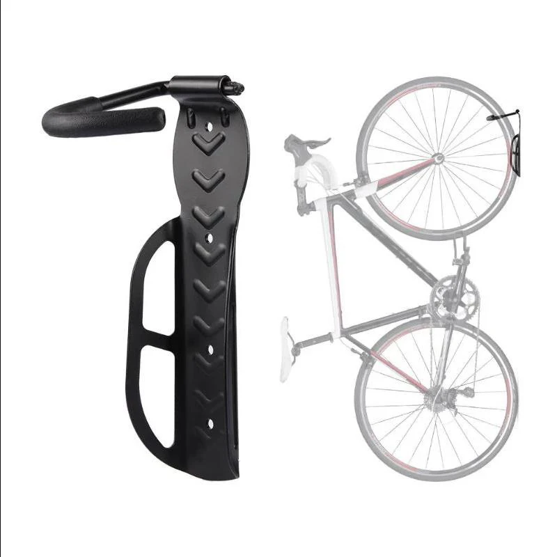 Велосипедный настенный крюк, парковочные стойки, настенные вешалки для велосипедов, подходящие для многих моделей, нескользящие, устойчивые к царапинам Аксессуары для велосипедов