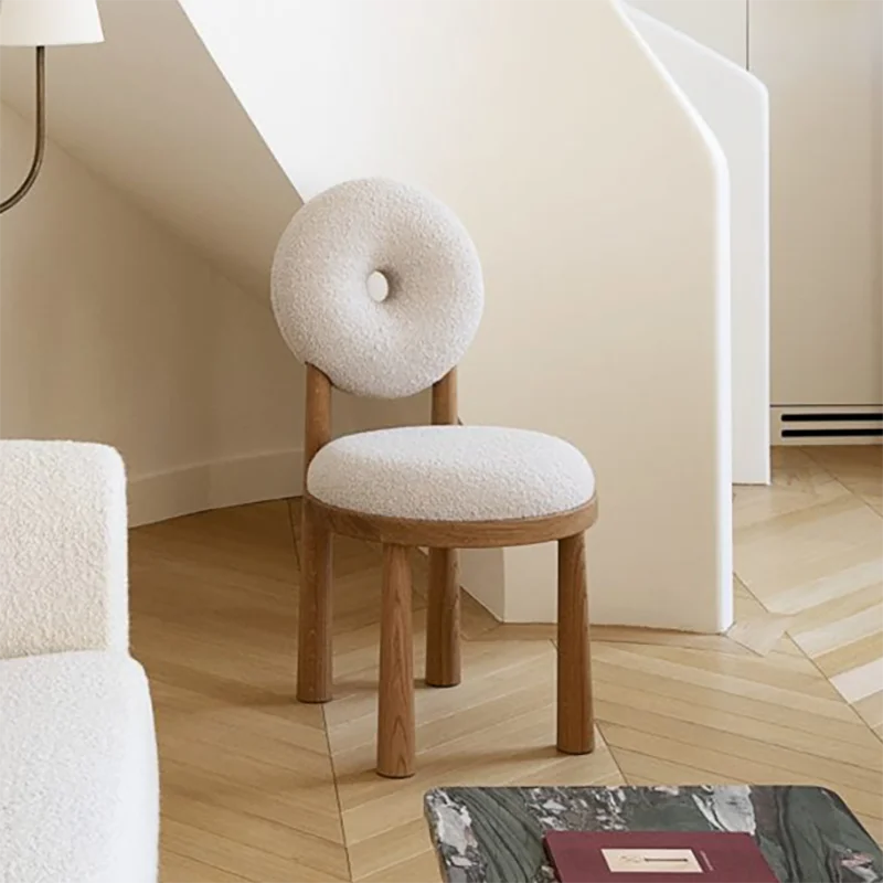 Обеденные стулья из скандинавской ткани, легкое роскошное кресло для отдыха на балконе, дизайнерская кухня из массива дерева, мебель для дома Sillas De Comedor