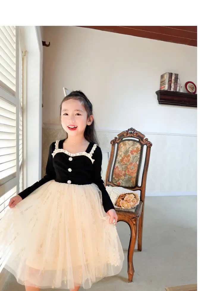 Розничная продажа 2023, кружевное вечернее платье для девочек-подростков, детская официальная женская одежда принцессы от 4 до 10 лет