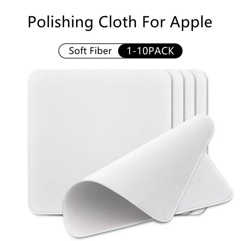 2023 Универсальная Полировальная Ткань Для Apple iPhone 13 12Pro iPad Mini Macbook Air Screen Display Camera Polish Чистящая Салфетка