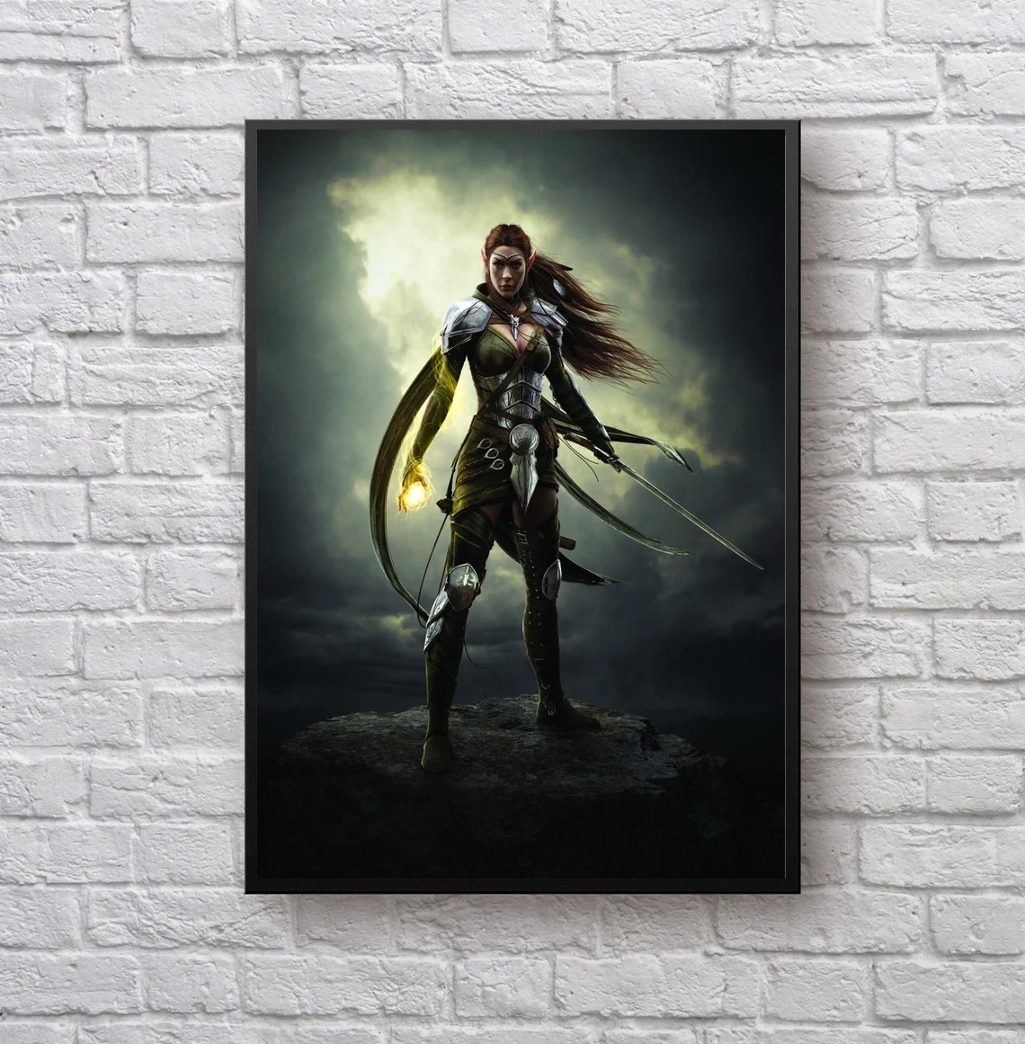 The Elder Scrolls Online 2 Видеоигра, холст, плакат, украшение для дома, настенная живопись (без рамки)