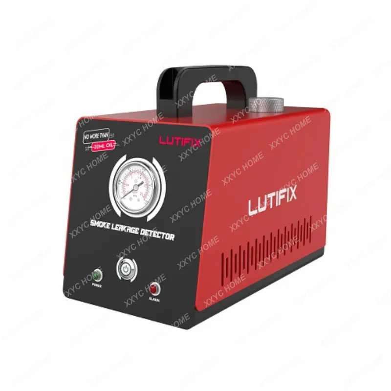 Оригинальный дымогенератор LUTIFIX для автомобилей, анализатор обнаружения утечек в трубной системе, диагностическая дымовая машина для курительных трубок с подушкой безопасности