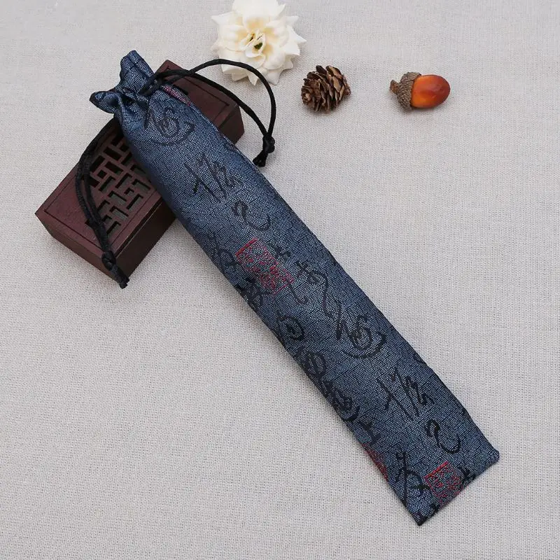 Декоративная складная сумка-веер в стиле китайской каллиграфии, Пылезащитный держатель, защитная сумка, чехол, подарки оптом
