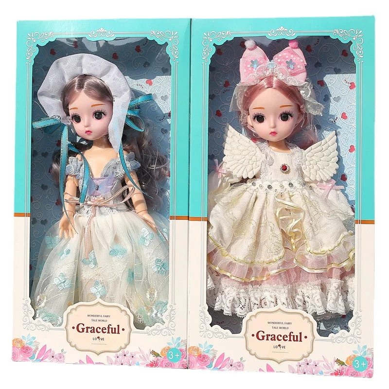 Новая девочка играет в домик девочка принцесса кукла подарочная коробка набор игрушек в подарок