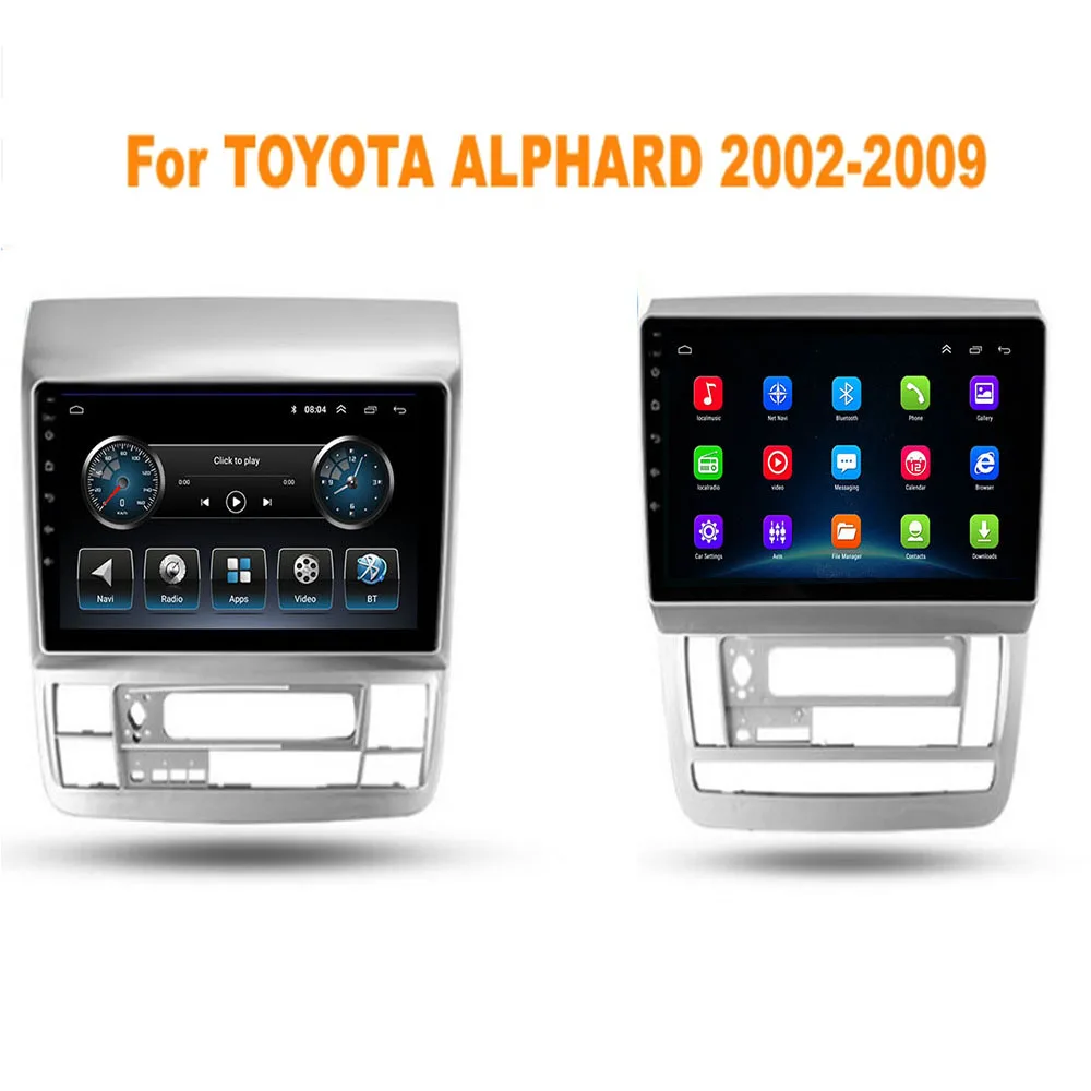 Android 15 Для Toyota Alphard 2002-2012 Автомобильный Радиоприемник 4G WIFI Android Мультимедиа Auto Carplay GPS Навигационная Камера 2 Din DVD Плеер